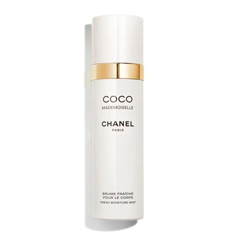 coco chanel body mist.